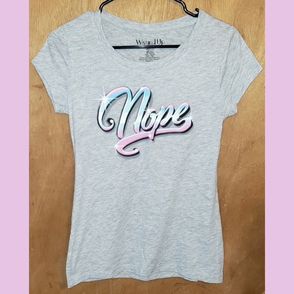NWOT Juniors Wound Up T-Shirt Size: Small (3-5)